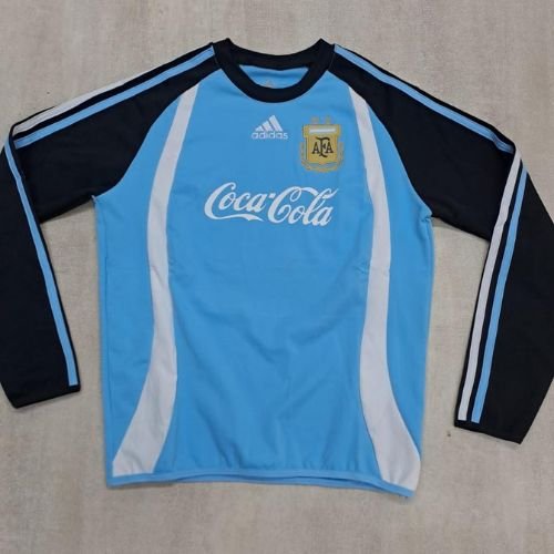 Buzo Argentina adidas x coca-cola Celeste