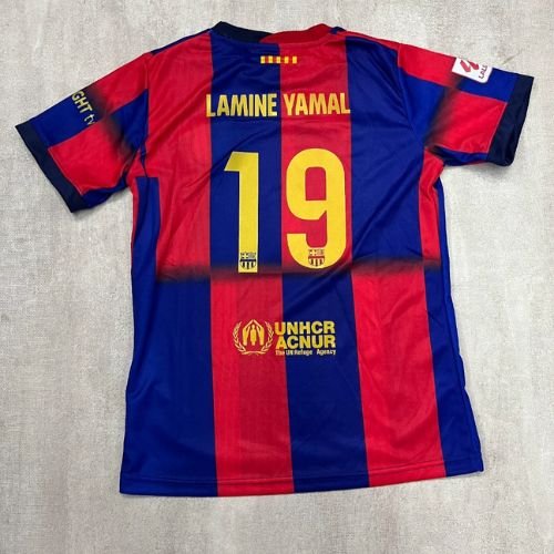 Camiseta Lamine Yamal Barcelona niño