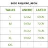 ADU-R-023-9 BUZO ARQUERO JAPON