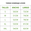 TORINO HOMENAJE A RIVER