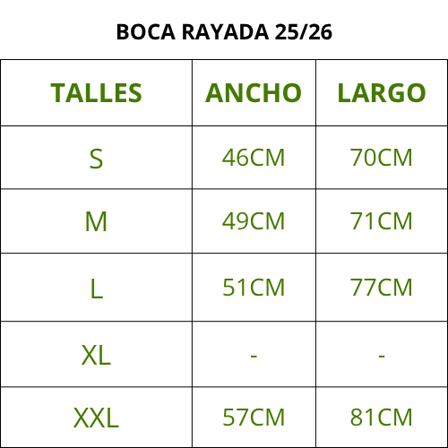 ADU-T-014-9 BOCA RAYADA 25/26