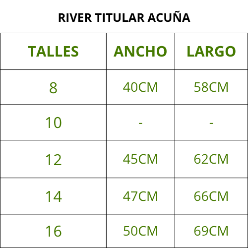 RIVER 25/26 ACUÑA