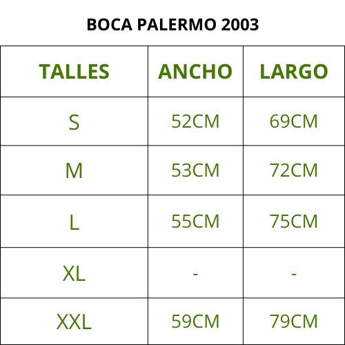 BOCA 2003 PALERMO