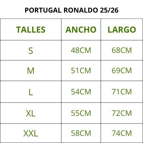 PORTUGAL RONALDO 25/26