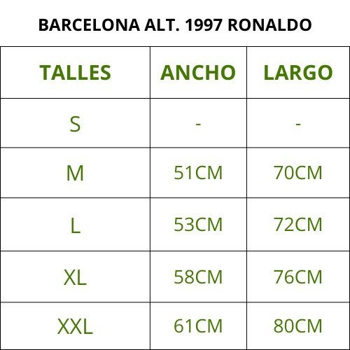 BARCELONA 1997 ALT. RONALDO