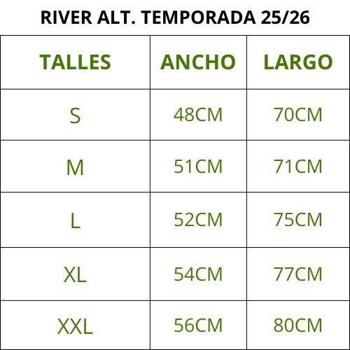 RIVER ALT. TEMPORADA 25/26