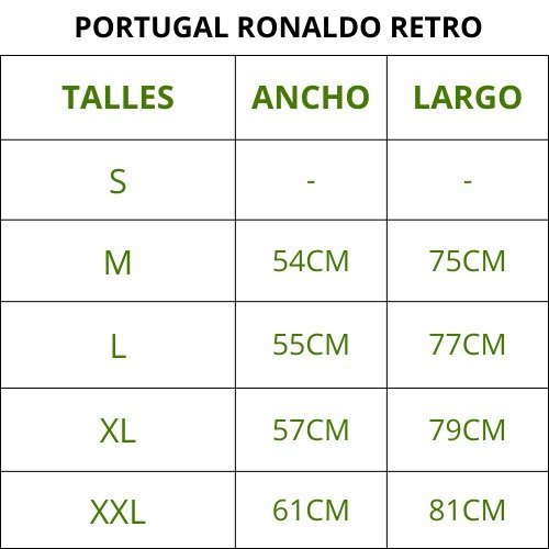 PORTUGAL ALT. 2003 RONALDO