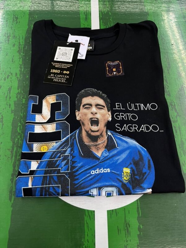 REMERA ALGODON MARADONA
