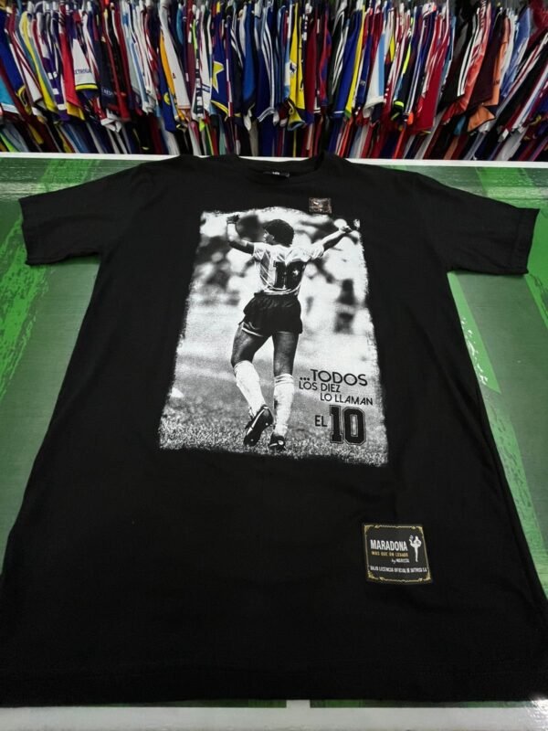 REMERA ALGODON MARADONA